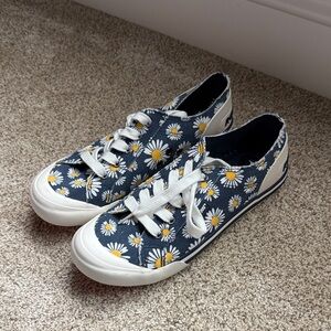 Rocket Dog Navy Floral Sneakers